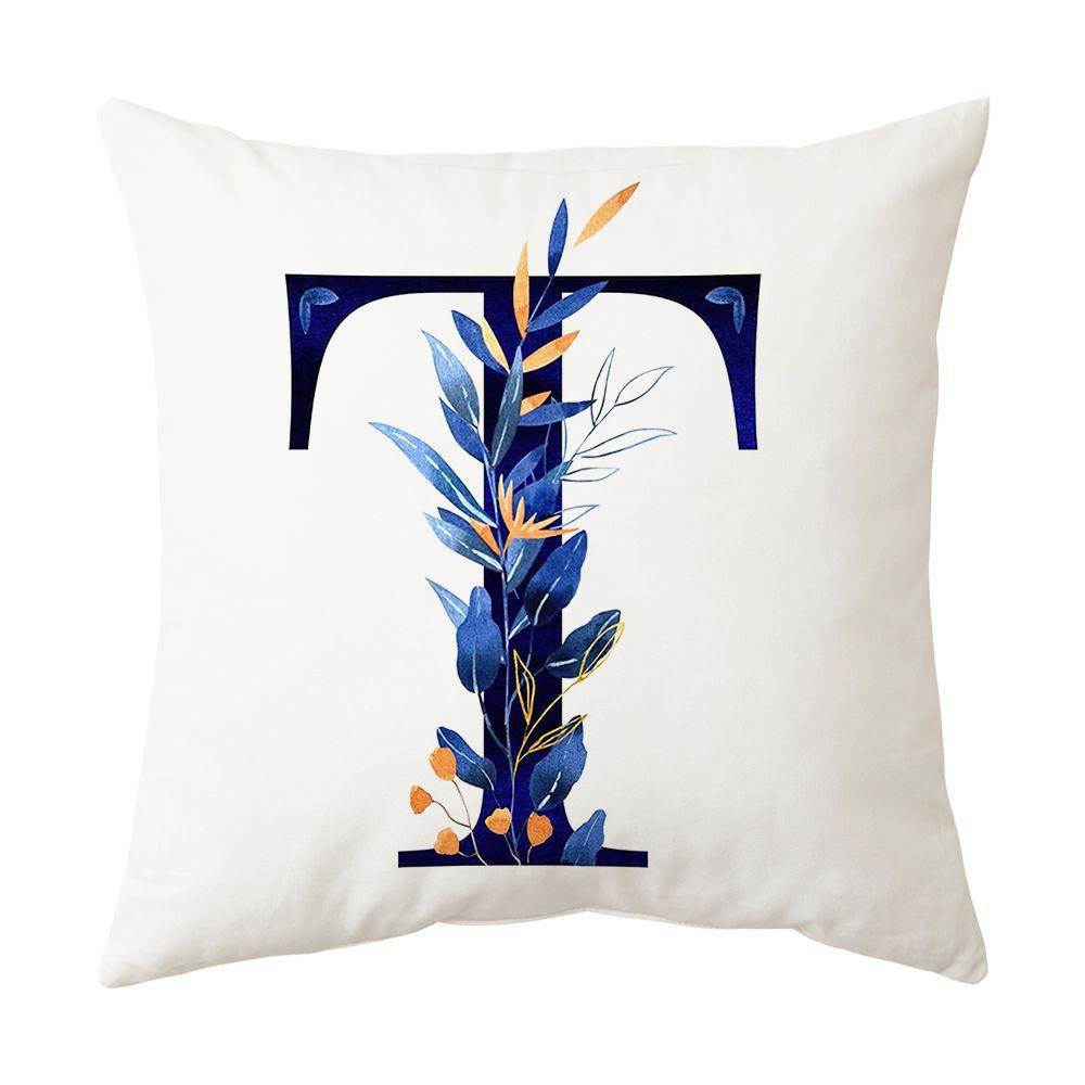 1pcs Creative LED Light Alphabet Series Cushion Cover Simple Home Sofa Valentine’s Day Decorative Throw Pillowcase