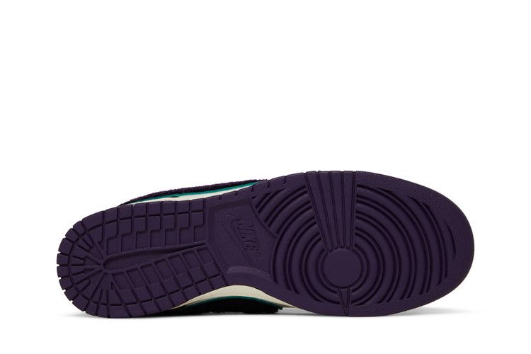Men's Sneakers Nike Dunk Low Chenille Swoosh Sail Grand Purple Sail/Grand Purple-Neptune Green