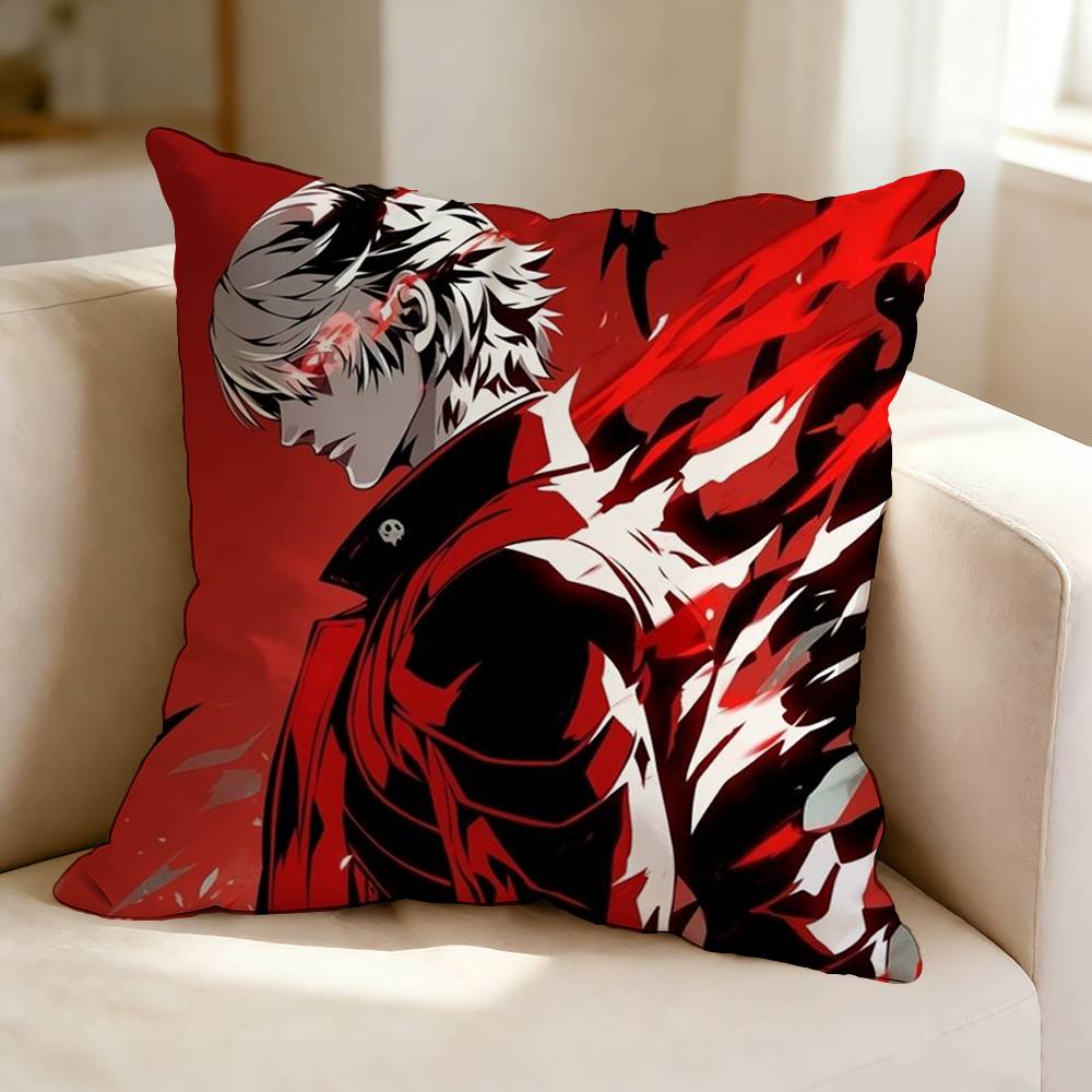 Action game DDevil MMay CCry DMC Square DoubleSided printed Pillow Case Bedroom Bedside Pillow Sofa Cushion Cover