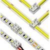 §10 Stück Lötfreier Selbstverdrahtender Lampenstreifen-Stecker 2P 8/10MM LED-Streifen-Stecker Schraubbefestigung Verbindungsklemme