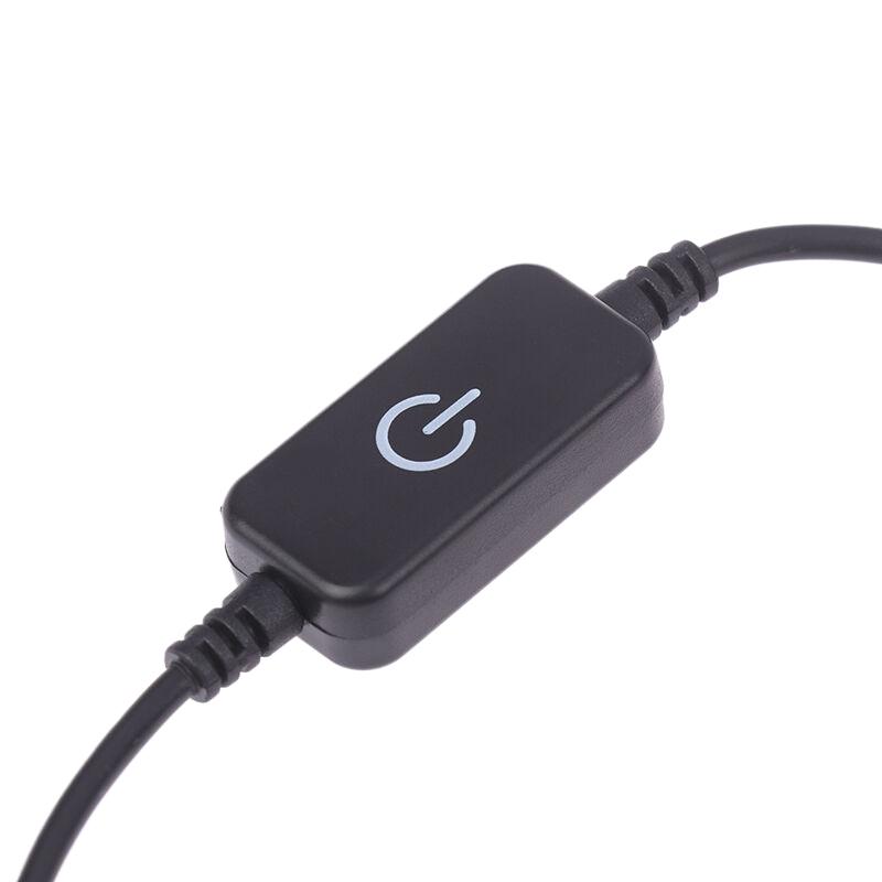 Dc 5V Usb Led Inline Touch Dimming Switch 30Cm On Off Button Extension Cable Cord Dimer For Single Color Led Strip Light