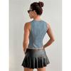 Women's European And American Foreign Trade Summer New Style Tie-Waist Slim