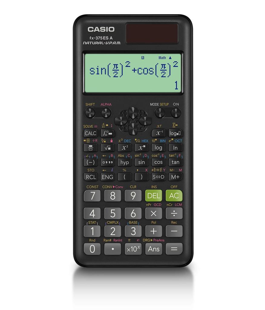 Casio Scientific Differential and Integral Statistical Mathematics Natural 394 Calculator, Calculus, Calculation, Display, Functions/functions