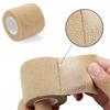 Cohesive Self-Adhesive Bandage 5cm x 4.5m White Elastic Latex-Free Coban 1 Pcs