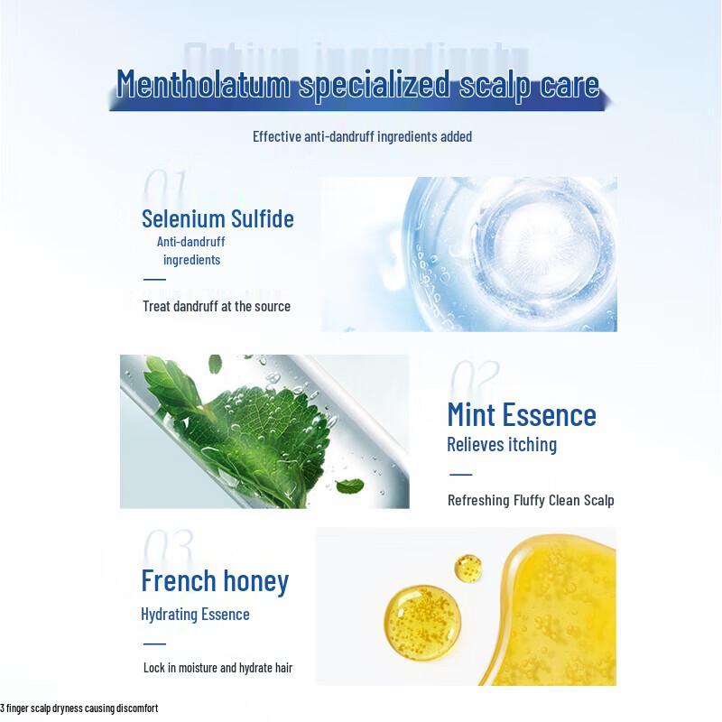 MENTHOLATUM Selenium Sulfide Anti-Dandruff Shampoo