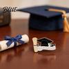 Wear-resistant Graduation Badge 2026 Brooch Pin Cap Star Scroll Paper