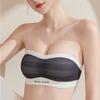 Bezszwowe Odpinane Ramiączka Antypoślizgowy Biustonosz Damski Przylegający Oddychający Zbierający Zapobiegający Opadaniu Miękki Podtrzymujący Bielizna