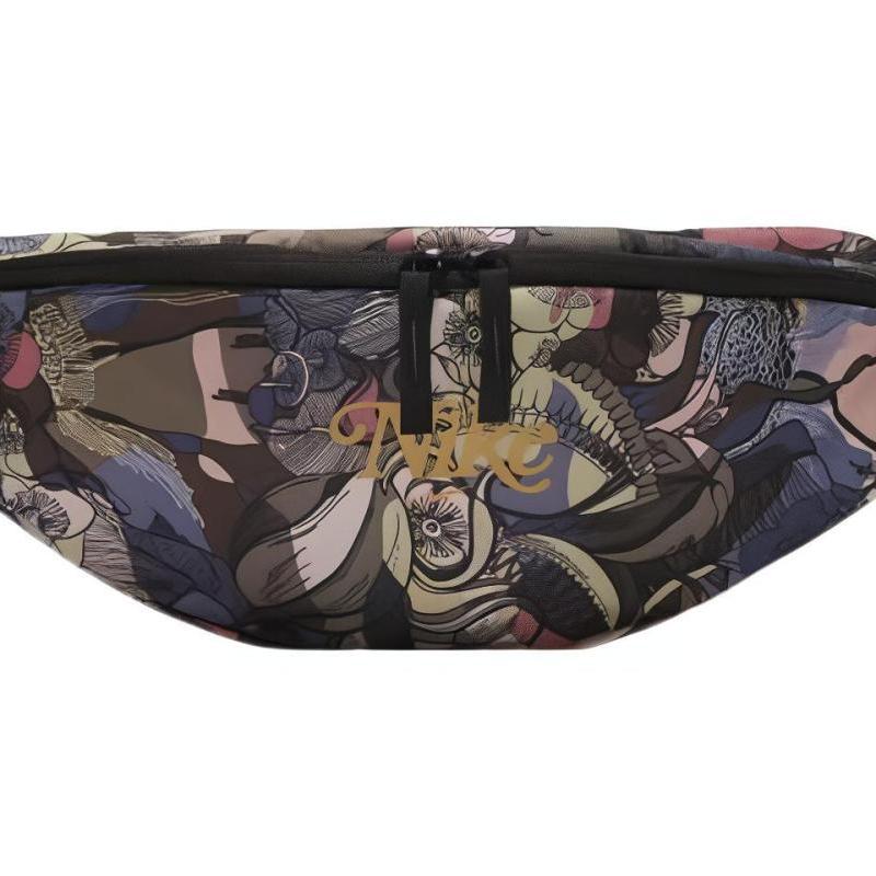 Nike Nylon Fanny Pack Regular Unisex Black Casual DR0497-045