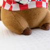 Sport Football Capybara Plush Toy Stuffed Capybara Fluffty Doll  Children Gift