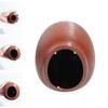 Suction Cup Reptile Hideouts Egg Shaped Climbing Habitat Safe Terrarium Decoration  Gecko Habitat