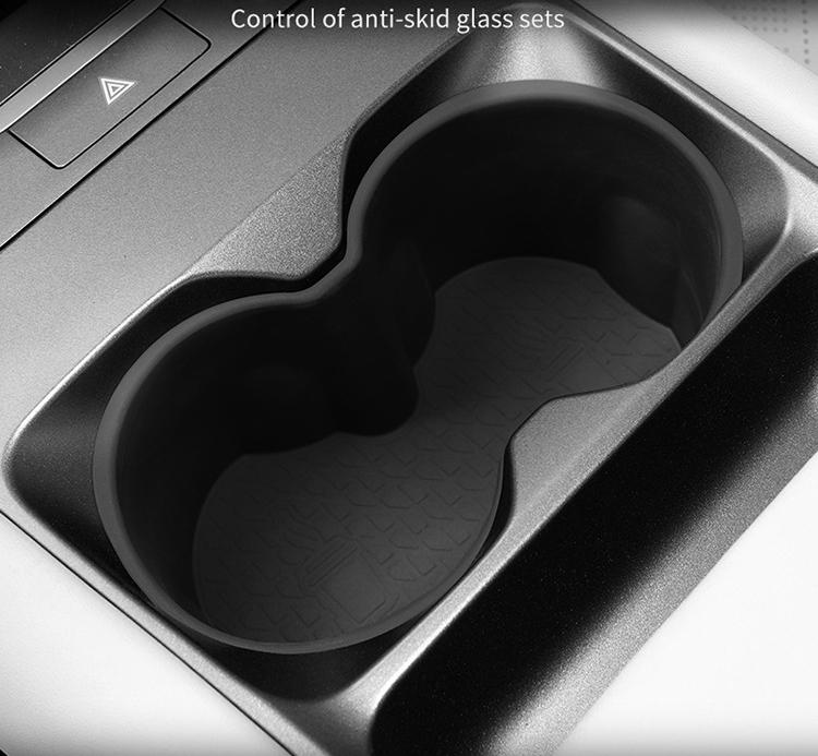 For 24 Models of BYD Yuan UP Center Console Anti-slip Shock-absorbing Cup Holder Car Interior Cup Holder Bracket