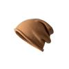 Solid color 100% wool cold hat women's pile hat spring and autumn hat high-end knitted hat warm wool hat