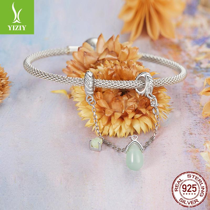 Monet Impression Silicone Safety Chain Wind Personalized Diy Bracelet Beaded Accessories Flower And Grass Spring New