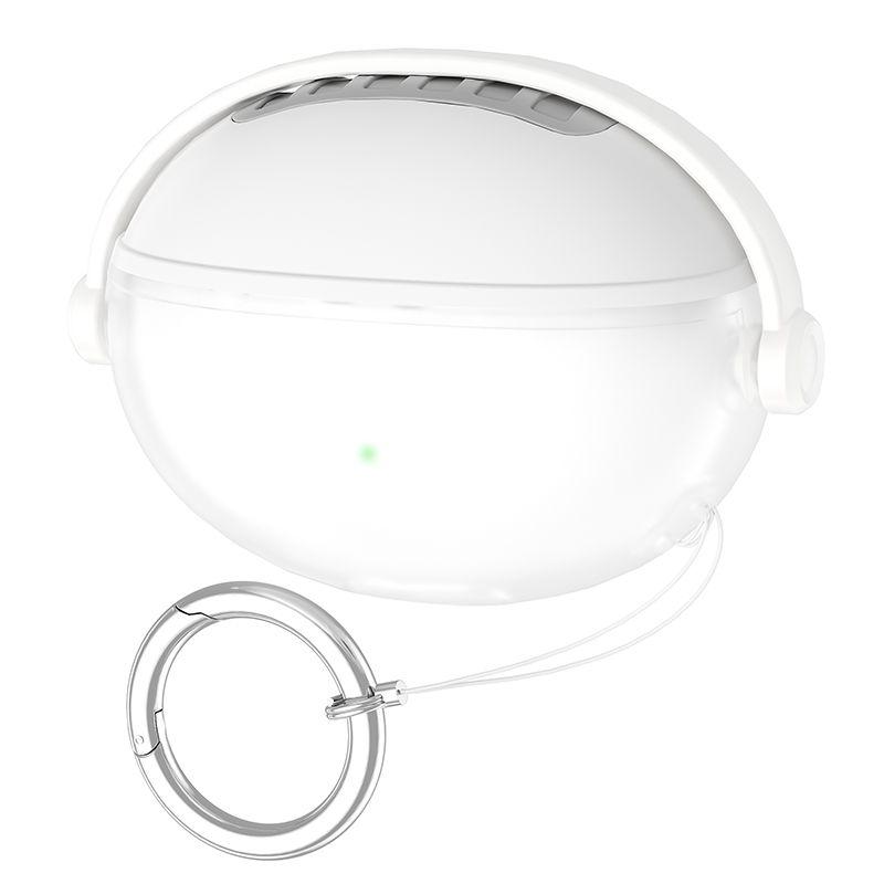 

Huawei Фиксатор Силиконовый Простой Мягкий Чехол Рукава для Наушников Huawei FreeClip White [silicone]]