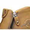 Men's Leather Boots Handmade Casual Ankle Boots For Men Zipper Shoes For Male 39-48