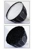120CM Quick-Release Parabolic Softbox with Bowens Mount and Portable Honeycomb Grid Diffuser.