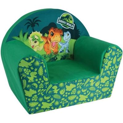 Dinosaur Club Chair - FUN HOUSE - Jurassic World - For Children - W.52 X D.33 X H.42 Cm