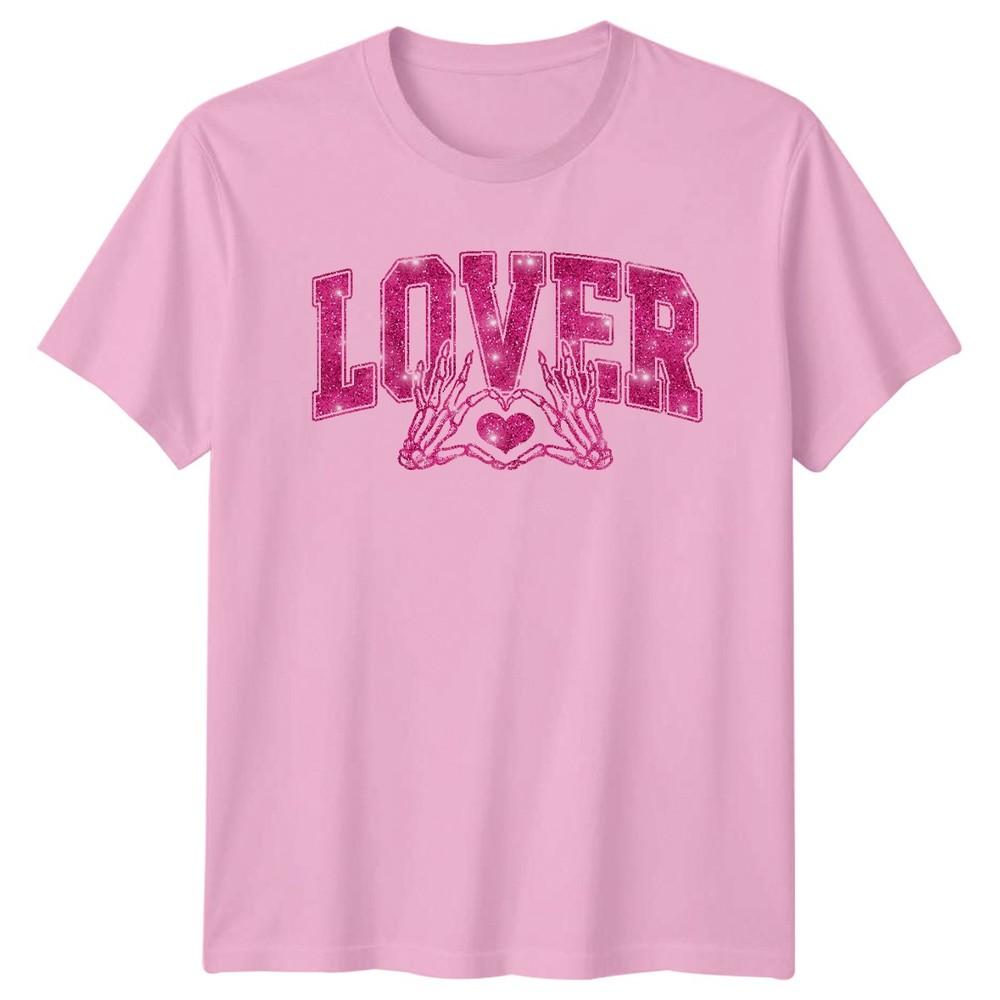 Lover Skeleton Heart Edgy RoUnisexce Love Unisexs TShirt Unisexs Tee Graphic Top