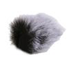Outdoor Recording Wind Muff Cover 2 Pack, Camera Top Windscreen with Soft Outer Layer, Slip On Form, 3.5 x 3.5 cm Size Check for Travel Use
