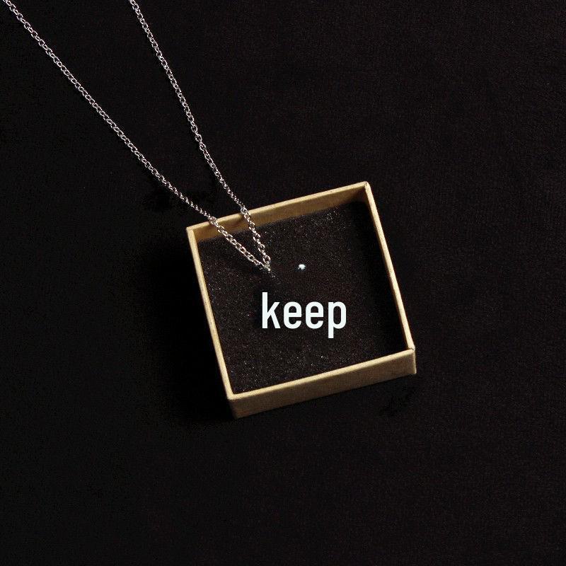 "European & American Double-Layer Love Necklace: Hip-Hop Inspired Long Sweater Chain for Women"