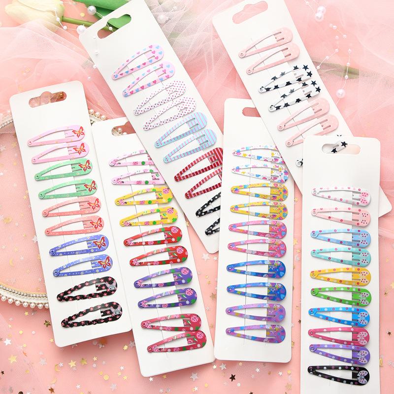 Kawaii Cartoon Fruit BB Clip Baby Children Hair Clips Bobby Pin Barrettes Accessories For Girls Kids Hairpins Hairgrip Headdress