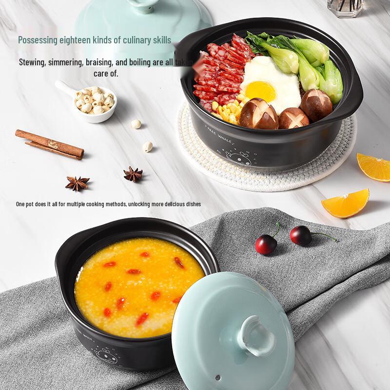 Cute Whale 4.5L Ceramic Casserole Pot