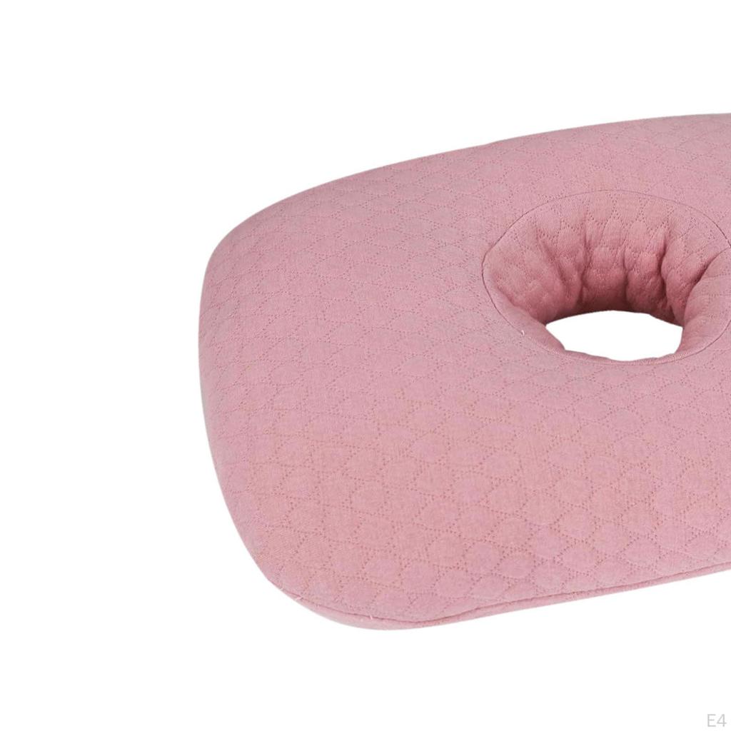 Ear Piercing Pillow Support Breathable Guard Protector Removable Cover Head Neck with A