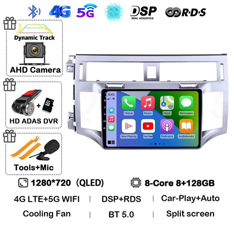 Android 14 Carplay Auto For Toyota Avalon 3 2005 2006 2007 2008 2009 2010 Car Radio Multimedia Player Stereo GPS WIFI Head Unit