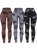 New Seamless Tie-Dye High-Waisted Yoga Leggings - Women's Hip-Lifting, Abdomen-Slimming Sportswear