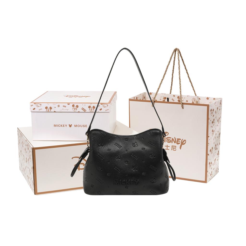 New Disney Mickey Series Pu Shoulder Bag, Crossbody Bag, Dumpling Bag Regular Women's Multicolor BMK-72617