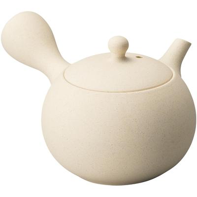 Tokoname-yaki Teapot, Temari Teapot, White Clay, Capacity Approximately 220ml, Ceramic, Made In Japan, Product Number 19084