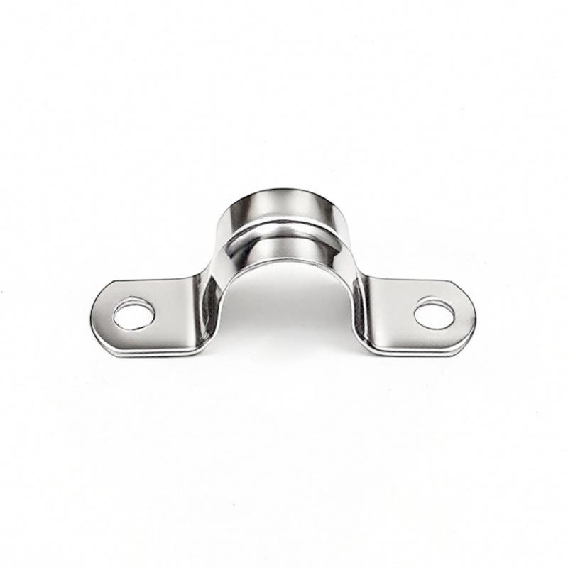 304 Stainless Steel Thickened U-Shaped Pipe Buckle Clamp for Hose and Water Pipes