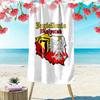 Jagiellonia Biaystok Print Beach Towel Large Soft Quick Dry Towel For Beach Camping Swimming