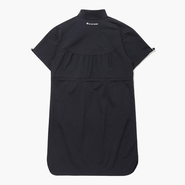 LECOQ Women'S Stretch Woven Loose Fit Dress - Black (Qq122Oop29)