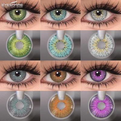 Lentile de Contact Colorate Ochi New York Pro Series 1 Pereche Decorație Cosmetice Machiaj
