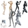 Action Figure Drawing Model Artists Gift Abs Human Mannequin Kit Men Bjd Women