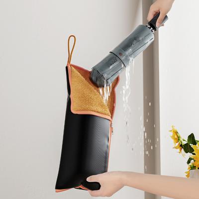 Wet Umbrella Storage Bag Waterproof Absorbent Umbrella Pouch Portable Umbrella Sleeve Cover with Hanging Loop for Travel Home