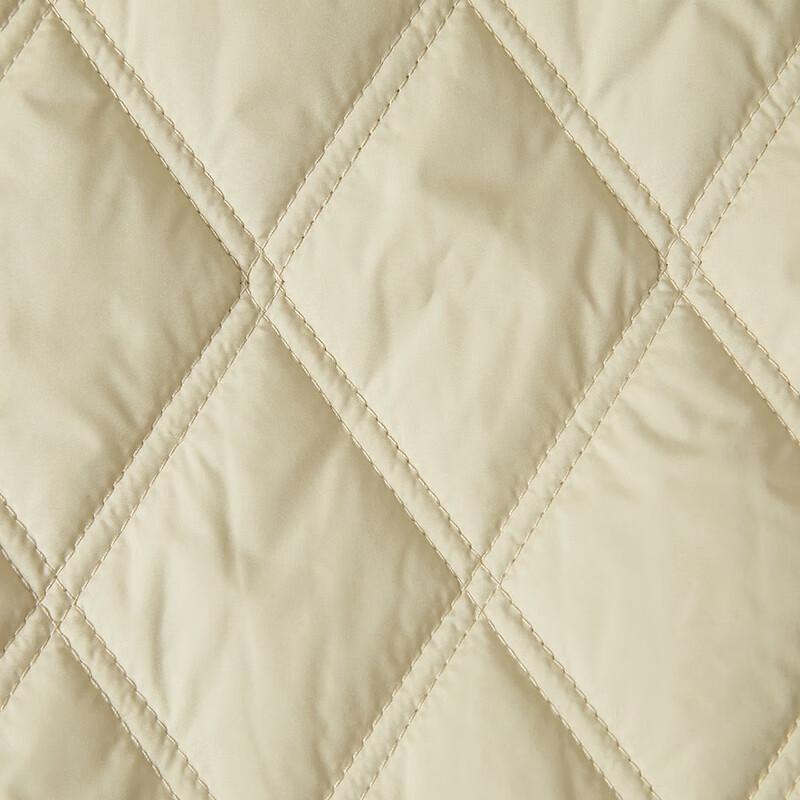 Women's Diamond Quilted Lapel Cotton Padded Jacket