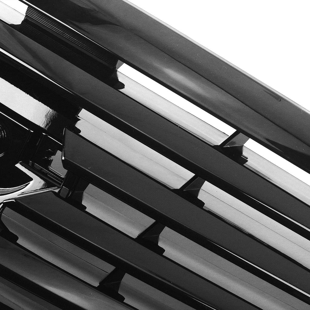 For Infiniti G25 G37 4 Door Sedan 2010-2013 Q40 Gloss/Matte Black/Carbon Fiber Look Front Grille Grill Upper Bumper Hood Mesh