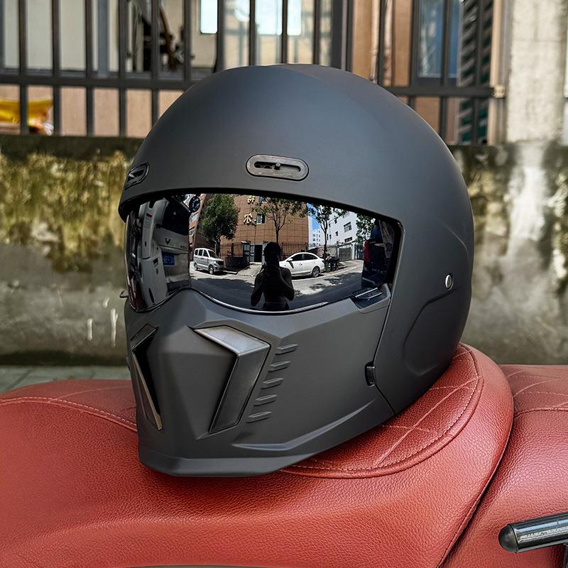 New Scorpion Retro Motorcycle Cascos Moto Locomotive Personality Multi-purpose Combination Helmet Half M L XL XXL XXXL