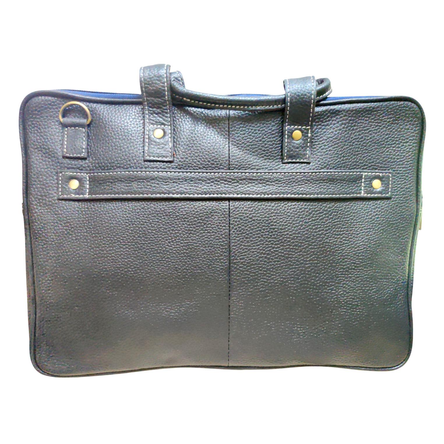 

@ Leather Business Office Bag Black Color For Men Zr-2197-60%Off