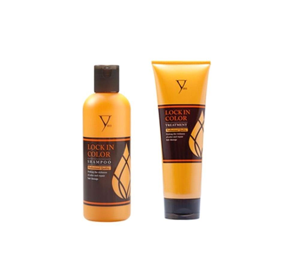 Phiten Lock In Color Shampoo 300ml & Treatment 240g Set