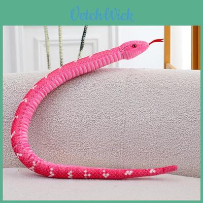 Snake Plush Toy With Realistic Design For Kids And Adults Gift Collectible