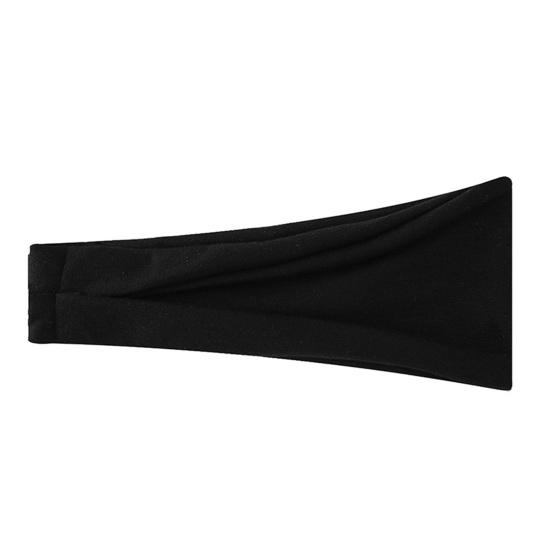 

Sports Headband Quick-Drying Sweat Absorbing Hairband Pure Color High Elasticity Yoga Pilates Running Non-Slip Headband