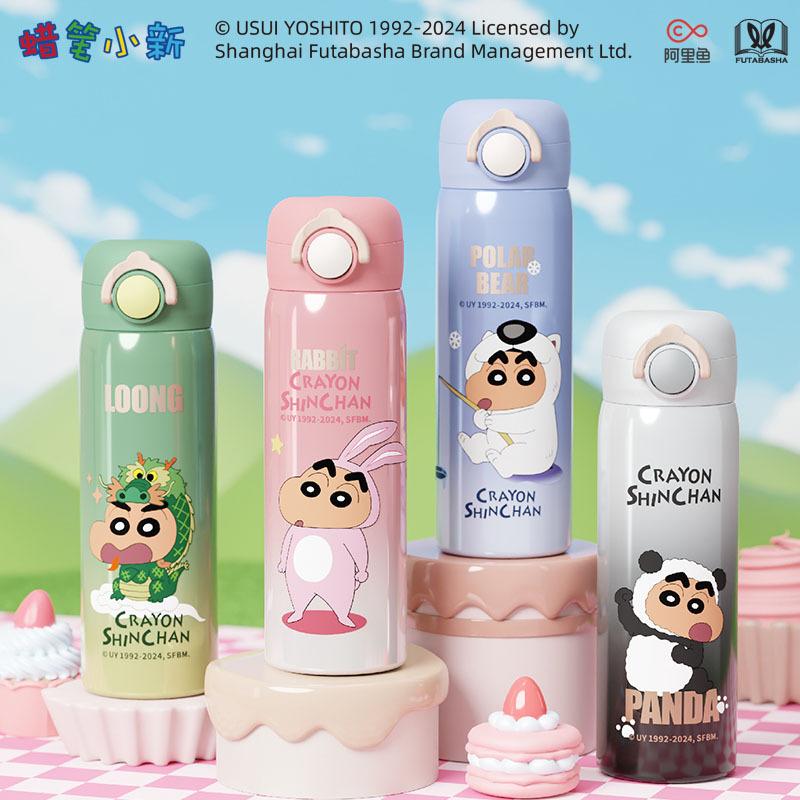500ML Sanrio Kuromi Stainless Steel Water Bottle Direct Drinking Thermal Vacuum Insulated Cup Women Thermos Portable Student