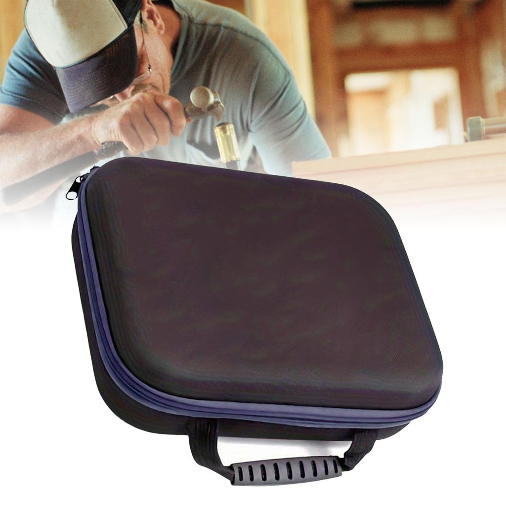 Elektrowerkzeugkoffer Akku-Bohrschrauber Schleifer Schere EVA Hart Aufbewahrungstragekoffer mit Griff Netz