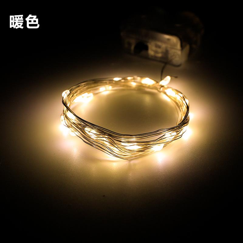 LED Copper Wire String Lights USB Powered 100m Green Wire Starry Fairy Lights for Christmas Tree Party Wedding Garden Decoration Warm White