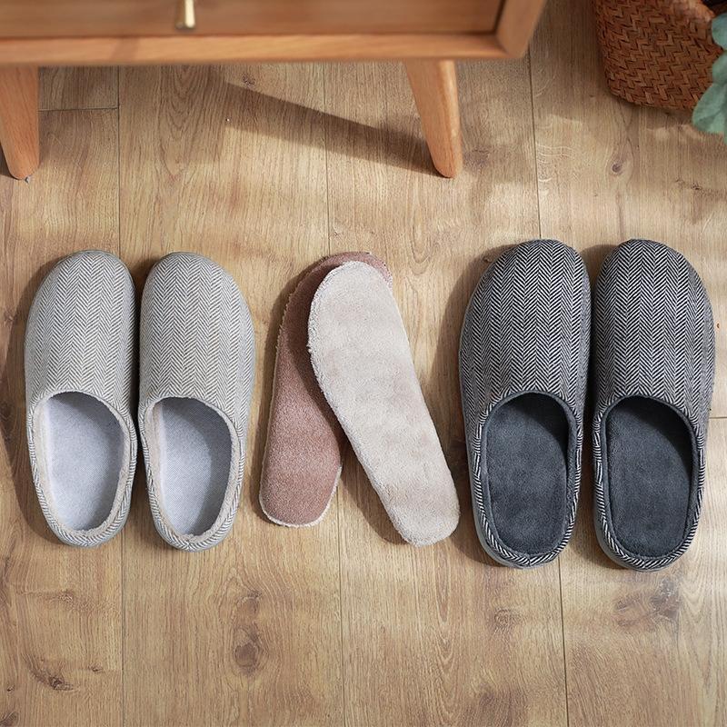 JingJingRS Warm Detachable Massage Slippers
