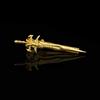 Men's Gold & Silver Creative Tie Clip for Weddings & Formal Wear