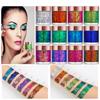 12 Colori Cosmetic Glossy Lucido Paillettes Glitter Grosso Camaleonte Viso Corpo Gel Glitter Trucco da Palco Amico dei Bambini